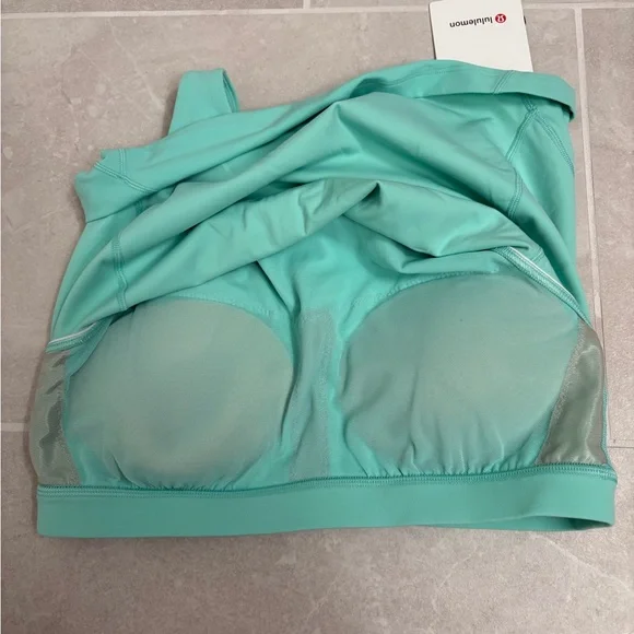 Lululemon Align High Neck Tank Crop Nulu Wild Mint Size 8 - Picture 10 of 11
